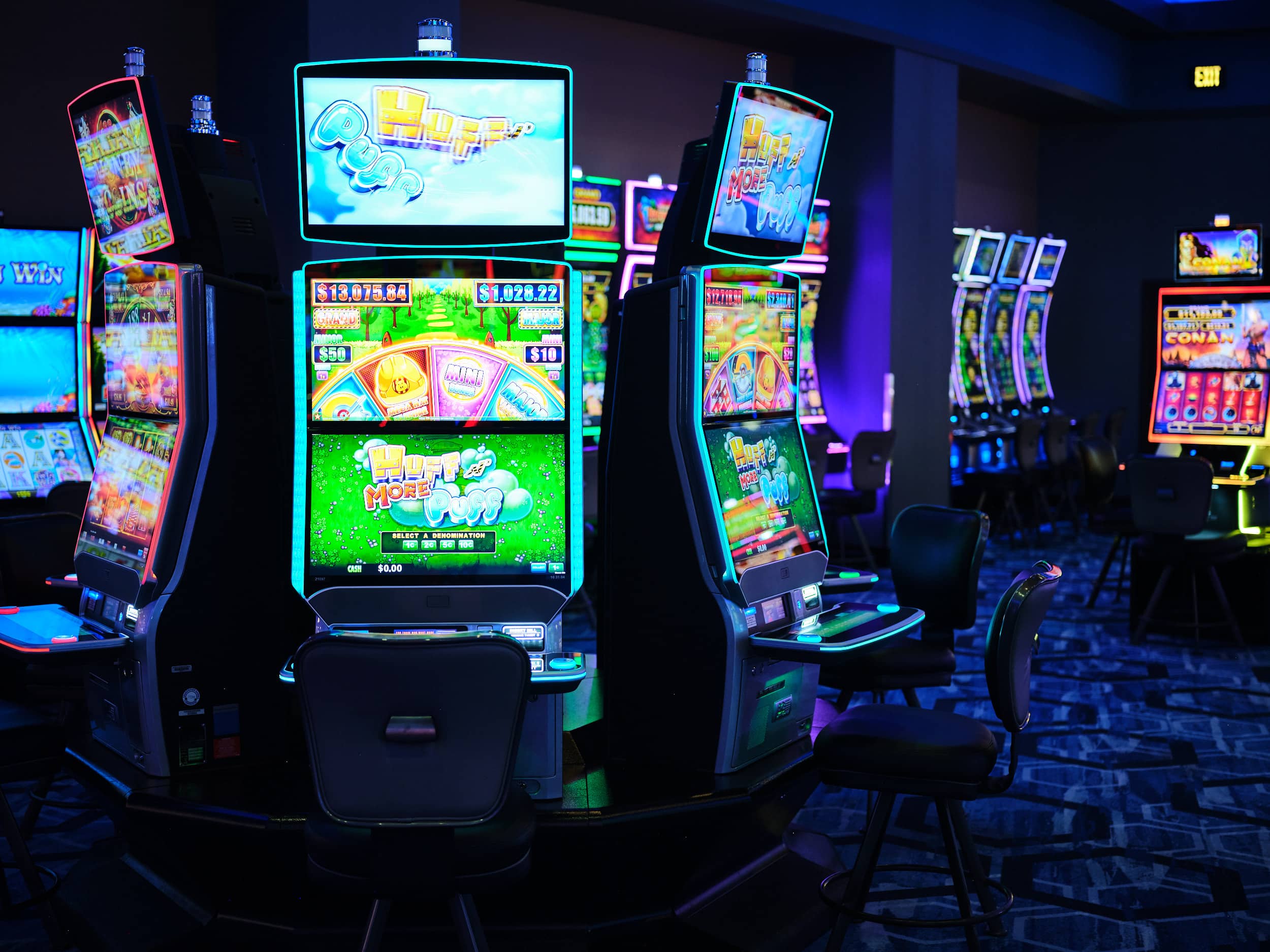 多款老虎机游戏展示